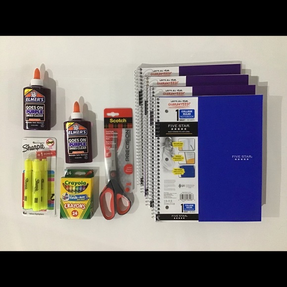 Lot of School Supplies - Notebooks, Scissors Etc - Picture 2 of 14